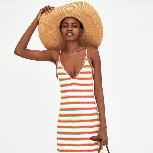 ✨HOST PICK✨ZARA Ribbed Dress - Picture 4 of 6